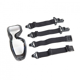 에프엠에이(FMA) FMA JT 스펙트라 시리즈 고글 (클리어/블랙)