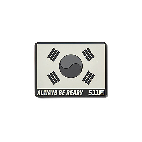 511 택티컬(511 Tactical) 5.11 택티컬 태극기 패치 (블랙)